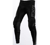 FXR Off-Road RaceDiv Pantalon de motocross, noir-gris, taille 28 pour homme