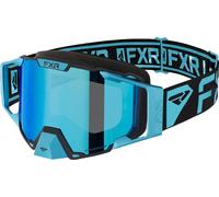 FXR Pilot Fire & Ice Lunettes de motoneige, noir-bleu pour homme