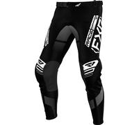 FXR Podium 2025 Pantalons de motocross pour jeunes, noir-blanc, taille 24