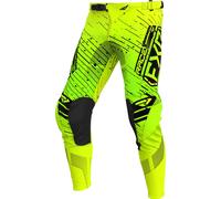 FXR Podium 2025 Pantalons de motocross, Vert poison, Taille 32