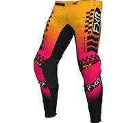 FXR Podium Gladiator 2023 Pantalon de motocross, rose-jaune, taille 36 pour homme