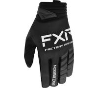 FXR Prime 2023 Gants de motocross, noir-gris, taille S pour homme