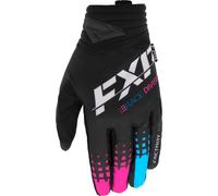 FXR Prime 2023 Gants de motocross, noir-rose, taille 2XL pour homme