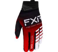 FXR Prime 2023 Gants de motocross, noir-rouge, taille S pour homme