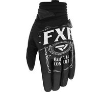 FXR Prime Conquer Gants de motocross, noir-blanc, taille XL pour homme