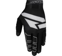 FXR Pro-Fit Air Gants de motocross perforés, Noir/Blanc, Taille M