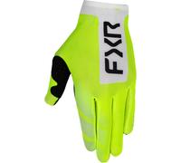 FXR Pro-Fit Air Logo Gants de motocross perforés, jaune/blanc, Taille XL