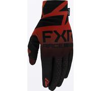 FXR Pro-Fit Lite Gants de motocross, noir-rouge, taille M pour homme