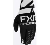 FXR Pro-Fit Lite Gants de motocross pour jeunes, noir-blanc, taille M