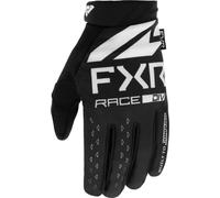 FXR Reflex 2023 Gants de motocross pour enfants, Noir/Blanc, Taille M