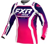 FXR Revo 2025 Maillot de motocross, violet/rose, Taille L