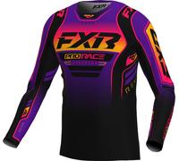 FXR Revo Alpha MX Twilight, maillot S Noir/Mauve/Rouge/Orange Noir/Mauve/Rouge/Orange