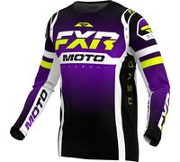 FXR Revo Pro LE Maillot de motocross, Violet/Blanc, Taille M
