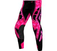 FXR Revo Velocity MX Razzle, pantalon en textile 36 Fuchsia/Noir Fuchsia/Noir
