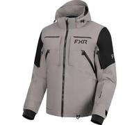 FXR Ridge Pro Trilaminate 2025 Veste de motoneige, Gris clair/Noir, Taille L