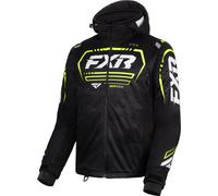 FXR RRX 2025 Veste de motocross imperméable, noir-blanc-jaune, taille M pour homme