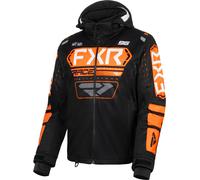 FXR RRX 2025 Veste de motocross imperméable, noir-blanc-orange, taille S pour homme