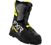 FXR X-Cross Pro BOA Bottes de motoneige, noir-jaune, taille 45 pour homme