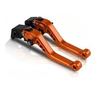 FXVBG Embrayage Leviers De Frein Et D'embrayage Courts Pour Moto - Accessoires Poignées Pour Y-AMAHA DT50 (3MN) 1989-1997 DT50R (70K10/70K1A) 2012-2013(Orange)
