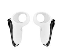 fxwtich Coque de protection en silicone pour manette de jeu Meta Quest3 VR - Améliore l'expérience de jeu - Antidérapante et résistante aux rayures - Transparent