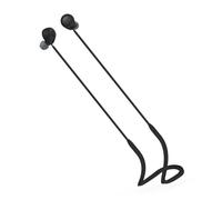 fxwtich Cordon anti-perte pour écouteurs de sport anti-perte en silicone étanche pour Sony Wf-c700n Noir