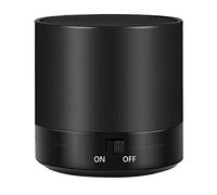 fxwtich Enceinte Bluetooth BT4.1 concise haut-parleur caisson de basses résistant à l'eau sans fil tendance léger noir