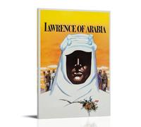FXZFDCD Impression sur toile Lawrence of Arabia - Motif film rétro et incroyable - Décoration murale - Pour chambre à coucher - 20 x 30 cm - Style cadre