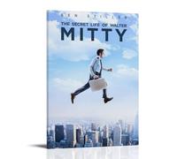 FXZFDCD Poster sur toile La vie secrète de Walter Mitty - Style rétro - Décoration murale - Pour chambre à coucher - 20 x 30 cm - Style rétro