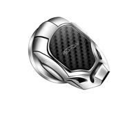 FXZNB Couvercle de Protection pour Bouton d'allumage de Voiture, pour Jaguar C-X16、E-Pace.,Silver