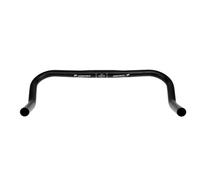 Fxzqgnh 1 Guidon de Vélo de Route pour des Positions Confortables, Léger, Courbé, Tube épais, Noir Mat
