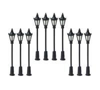 Fxzqgnh 10 Lampes LED pour Trains Miniatures à L'échelle 1:75, éclairage Blanc Chaud, Lampes LED pour Gares de Triage.