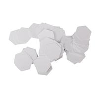 Fxzqgnh 100 Pièces Hexagone Anglais PAPIER PIECING Quilting Templates Craft 26mm, 16