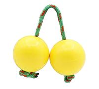 Fxzqgnh 2 Pièces Ballon Rythme Maracas Percussion Rotation Libre Grains Fer Poignée Solide Plastique Agréable Au Toucher Adaptée Enfants Animation