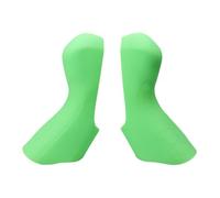 Fxzqgnh 2 Pièces Couverture de Poignée de Frein R8020 Capuchons Silicone Protège-Levier Manche Résistant Antidérapant Adapté Aux Trajets Urbains Cyclistes Pos, Vert