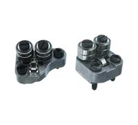Fxzqgnh 2 Pièces Kit Rouleau avant Guide Scie à Ruban Accessoire Outil Rouleau Arrière Installation Facile Acier Convient pour Réparation Maintenance Ateliers, Deux Pièces