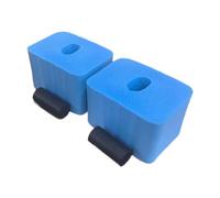 Fxzqgnh 2 Pièces Poignées de Pompe Équipement de Musculation Protège-Mains Barres de Sol et Supports de Stabilité avec Surface Antidérapante Approprié pour La, Bleu