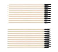 Fxzqgnh 20 Bâtonnets de Ponçage - Outil de Manucure - Outil de Ponçage Fin et Efficace pour Accessoires, Travail Du Bois, œuvres D'art et Loisirs Créatifs