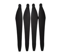 Fxzqgnh 4 Hélices pour Avions RC, Pales D'hélice Professionnelles X9 Plus à Dégagement Rapide et Polyvalentes 36190 pour Drones RC, Pièces Détachées, Noir