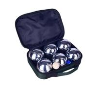 Fxzqgnh 8 Pièces Boules de Pétanque Jeu D'Extérieur Traditionnel Jeu de Compétition Amical Jeu de Jardin Familial Équipement de Loisirs en Métal Robuste Anti-, 6 Pièces