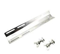Fxzqgnh Adaptateur STA Simple Bouteille Solide Adaptateur STA Simple Anodisé Dur pour Plongeurs Professionnels, Argent