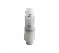 Fxzqgnh Amortisseur Couvercle Toilette Anti-Collision Charnière à Fermeture Douce Compatibilité Universelle Hinge Couvercle, H63 - Longueur 77mm, Diamètre 22mm, Diamètre Du Trou 8.5mm