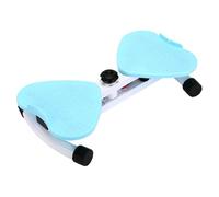 Fxzqgnh Appareil de Musculation Abdominale Rotatif, Plateau d'exercice et D'équilibre en Fer Robuste pour Hommes et Femmes, pour Un Entraînement à Dom, Bleu sans Corde