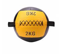 Fxzqgnh Ballon Lesté avec Double Poignée Rembourré Ballon d'exercice avec Poignées Ergonomique Lesté Mural pour du Entraînement Fonctionnel