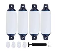 Fxzqgnh Bateau Gonflable, Défenses de Bateau, Accessoires pour Bateaux, Quai pour Pontons, Bateaux de Sport, Mouillage pour Bateaux de Pêche, 4Set Bateau Fender