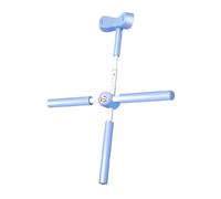 Fxzqgnh Bâton de Pilates Ajustable Outil d'Étirement Correction Dos Équipement Spinal Appui-tête Confortable Adapté Exercices Maison Famille Gym, Bleu