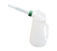 Fxzqgnh Bidon Mesure Huile Automobile Bec Verseur Résistant Réservoir avec Graduation Poignée Solide Utilisation Facile pour Réparation Voiture, Vis Vertes