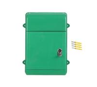 Fxzqgnh Boîte Aux Lettres Murale à Dos Creux, Grande Capacité et Verrouillable, pour Une Utilisation Extérieure, école, Collectivité, Rue, Vert