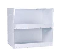 Fxzqgnh Boîte d'alimentation pour Reptiles, Kit de Démarrage pour Terrarium, pour Cage, Grenouilles, Serpent, Habitat pour Ermites, S