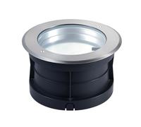Fxzqgnh Boîtier D'encastrement Sol Rond Pot D'encastrement En Acier Inoxydable Robuste Projecteur Encastrable Encastré dans le Sol pour Paysagistes, Allée