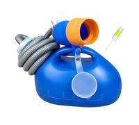 Fxzqgnh Bouteille Urinoire Portable pour Hommes, Récipient de Collecte D'urine, étanche, Idéale pour Les Activités de Plein Air et Les Personnes âgées, 3000ml Bleu